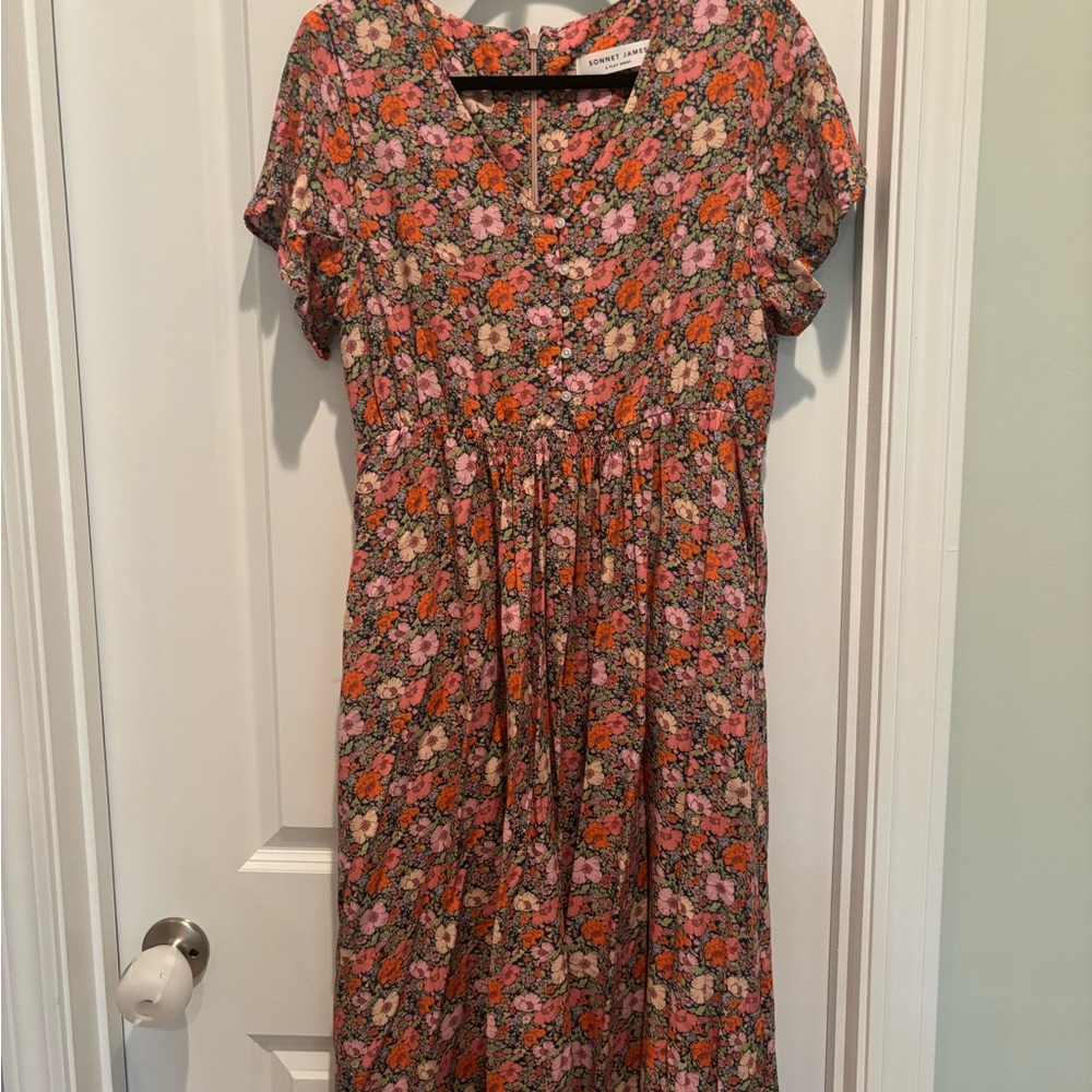 Sonnet James Floral Print Play Dress